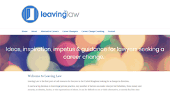 Desktop Screenshot of leavinglaw.com